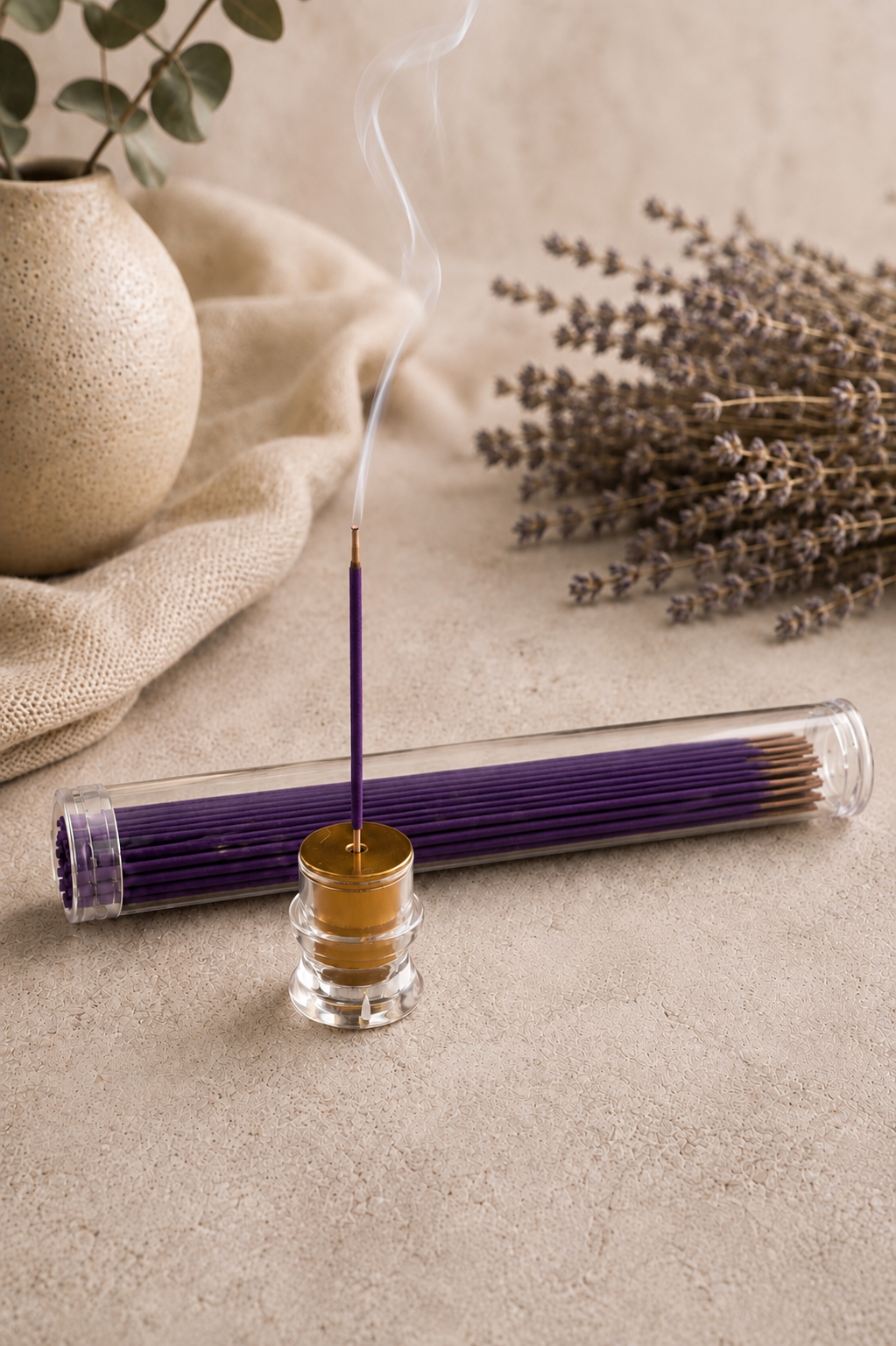 Incense Holder & Storage Tube