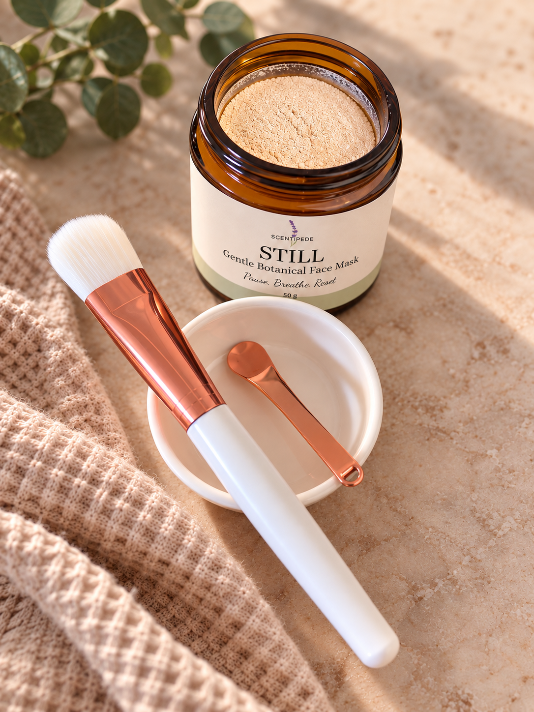 STILL botanical face mask